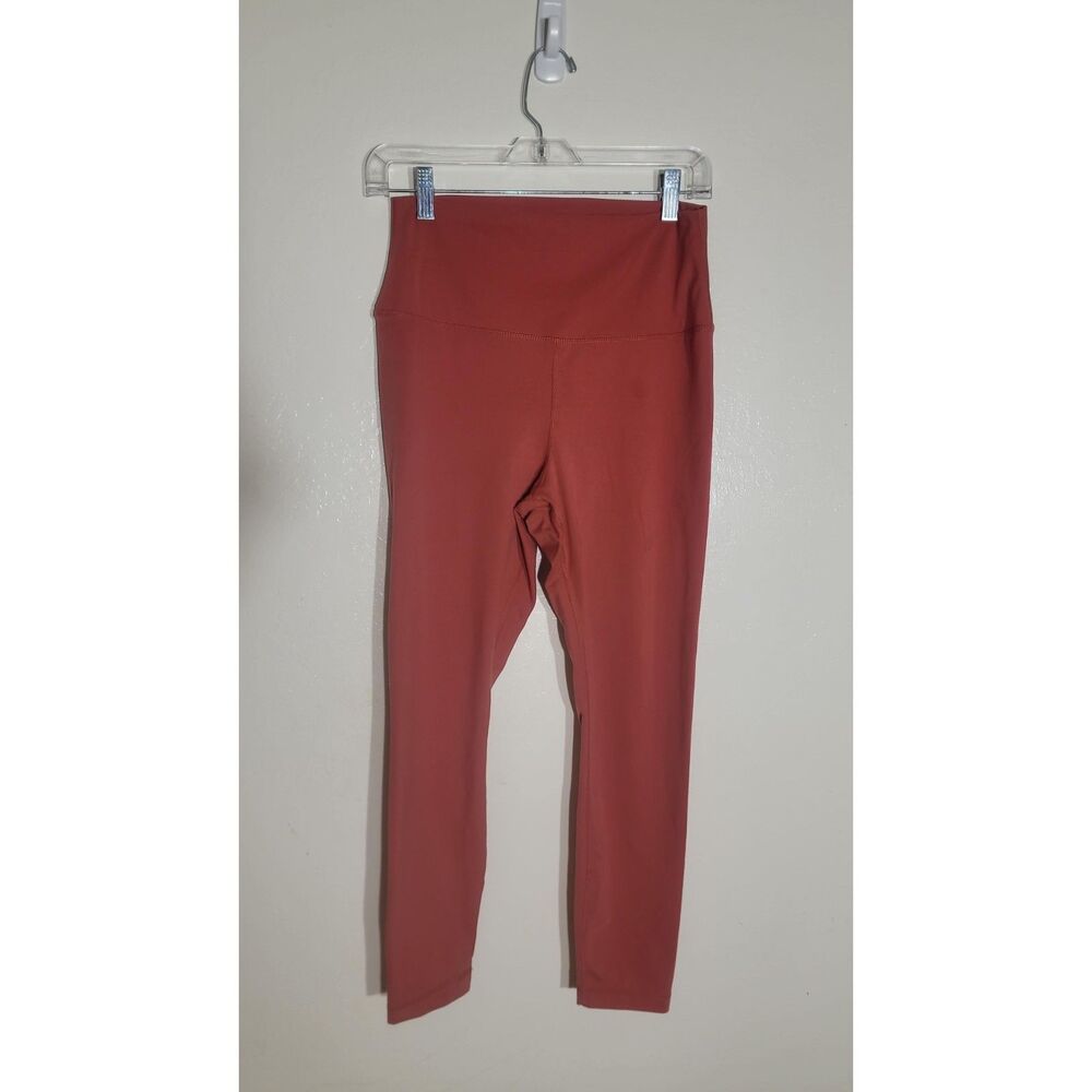 EUC Yogalicious Women's Pink High Waisted Leggings Activewear sz L